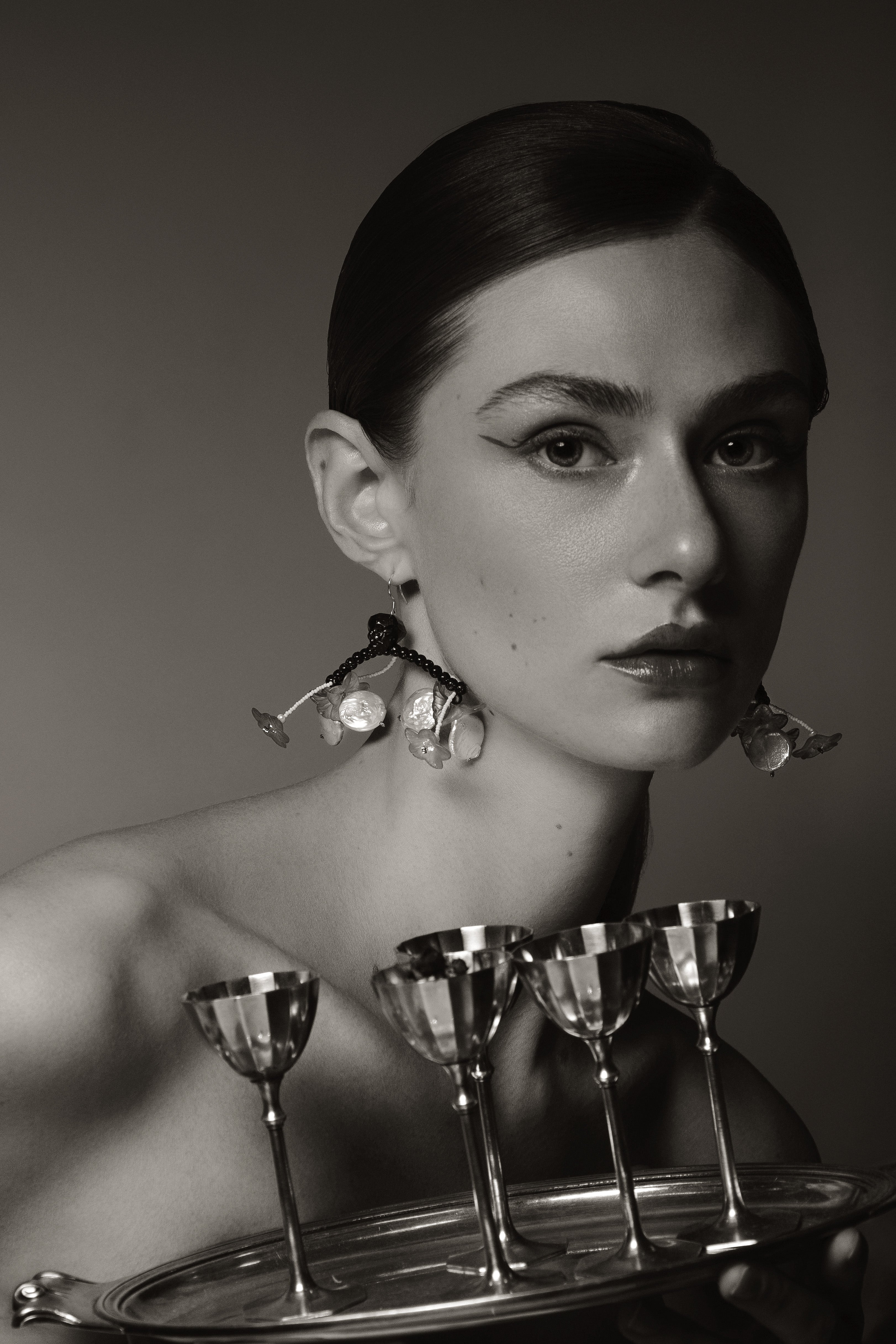 Midnight Blue Floral Treasures