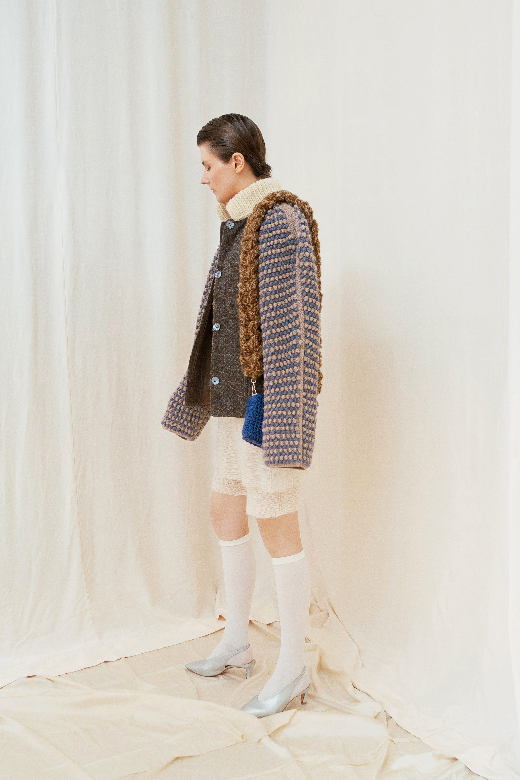 Triple Wool Blend Coat